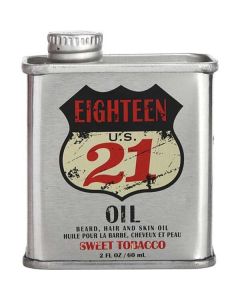 18.21 Man Made Sweet Tobacco Oil - All-in-One Grooming 2 oz