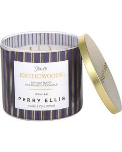 Perry Ellis Exotic Woods Candle - 14.5 oz - Unisex - Aromatic Escape