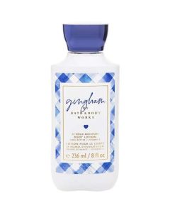 Bath & Body Works Gingham Lotion 8 Oz: Fresh Scent, Silky Skin