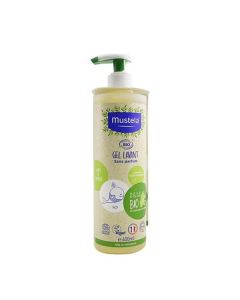 Mustela Gentle Wash - Organic Olive Oil - 13.52oz - Fragrance Free - For Delicate Skin