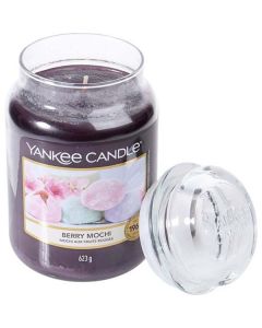 Yankee Candle Berry Mochi Large Jar 22 oz - Sweet & Cozy Aroma