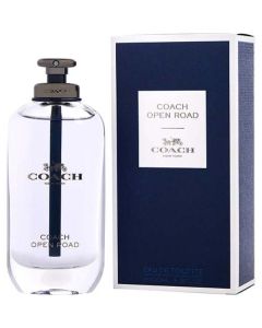Coach Open Road EDT Spray - Fresh Citrus & Woody Blend for Men (3.4 oz)