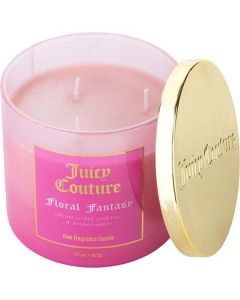 Juicy Couture Floral Fantasy Candle 14.5 oz - A Touch of Paradise for Your Space