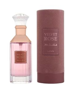 Lattafa Velvet Rose Perfume - Unisex - 3.4 oz - Captivating Scent