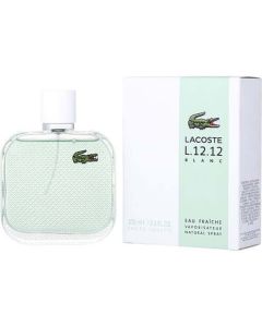 Lacoste L.12.12 Blanc Eau Fraiche EDT Spray 3.4 oz - Refreshing Confidence for Men