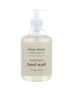 Deep Steep Lemon Cream Hand Wash - 17.6oz - Gentle Clean for Everyone