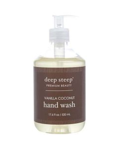 Deep Steep Vanilla Coconut Hand Wash - 17.6oz - Gentle Cleansing for Everyone