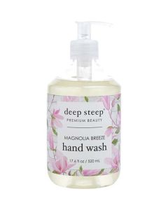 Deep Steep Magnolia Breeze Hand Wash - 17.6oz Gentle Cleanser for Everyone