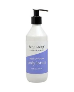 Deep Steep Fresh Lavender Body Lotion 10oz - Ultimate Skin Hydration for Everyone