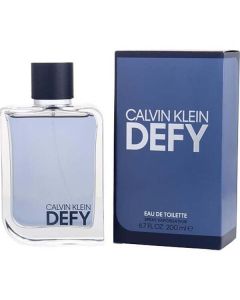 Calvin Klein Defy Eau de Toilette Spray 6.7 oz - Boldly Authentic for Men