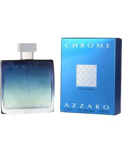 Chrome Eau De Parfum Spray for Men - 3.4 fl oz - Invigorating Scent