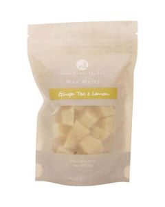 Ginger Tea & Lemon Wax Melts 4 oz - Invigorating Scent for Home