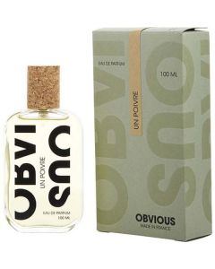 Obvious Un Poivre Eau De Parfum Spray 3.4 oz - Bold Unisex Scent