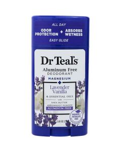 Dr. Teal's Lavender Vanilla Deodorant - Stress Less, Freshness Lasts - 2.65oz