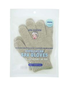 Spa Accessories Spa Sister Exfoliating Gloves - Sage Green - Gentle Scrub for All