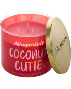 Aeropostale Coconut Cutie Candle, 14.5 oz - Beach Bliss in a Jar