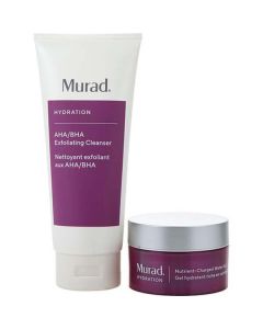 Murad Glow-Up Duo: Gentle Cleanse (200ml) & Hydration Boost (50ml) - Radiant Skin for Women