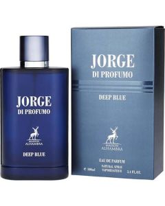 Maison Alhambra Jorge Di Profumo Deep Blue: Refreshing 3.4 oz Eau De Parfum for Men