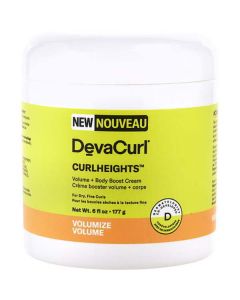 Deva Curlheights Volume & Body Boost Cream 6 Oz - Unleash Natural Body