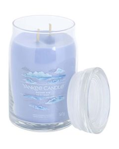 Yankee Candle Ocean Air 22 Oz Jar - Breathe Easy, Feel Fresh