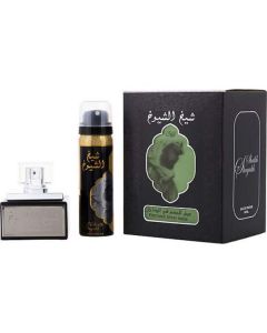 Lattafa Sheikh Al Shuyukh Black Edition: Bold Scent Duo (1.7 oz each)