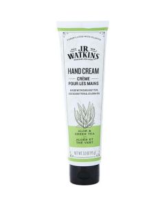 J.R. Watkins Aloe & Green Tea Hand Cream 3.3oz - Soft, Soothed Hands