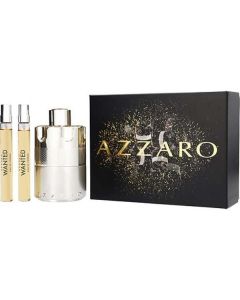 Azzaro Wanted: Bold Scent Set - Eau de Parfum 3.4 oz & Travel Sprays (2 x 0.34 oz)