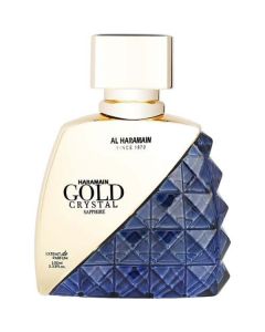 Al Haramain Gold Crystal Sapphire Perfume Spray 3.4 fl oz - A Touch of Luxury for Her