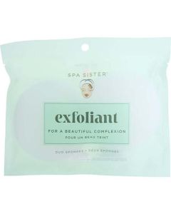 Spa Accessories Spa Sister Duo Facial Sponges - Gentle Rounds 2-Pack