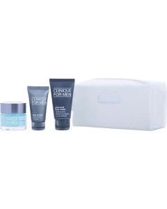 Clinique Men's Skin Revival Kit: Hydration Power Trio + Charcoal Cleanse