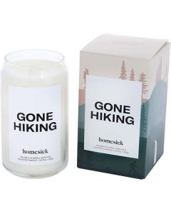 Homesick Gone Hiking Candle 13.75 Oz - Recreate the Great Outdoors at Home