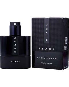 Prada Luna Rossa Black Eau de Parfum Spray 1.7 oz - Intense Scent for Him
