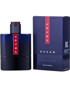 Prada Luna Rossa Ocean: Bold Eau de Parfum for Men - 3.4 fl oz Refillable Spray