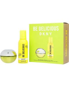 Dkny Be Delicious: Apple Blossom Scent Set - Eau de Parfum 3.4 oz & Shower Mousse 5 oz