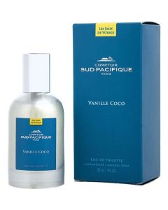 Comptoir Sud Pacifique Vanille Coco Eau de Toilette - 1 oz Glass Bottle - Tropical Vanilla Coconut Fragrance