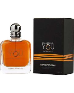 Emporio Armani Stronger With You Intensely - 3.4 oz Eau De Parfum Spray for Men
