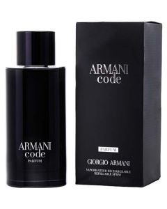 Armani Code Parfum Refillable Spray - 4.2 oz - Intense & Alluring Fragrance
