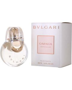 Bvlgari Omnia Crystalline 3.4 oz EDT Spray - A Sheer Veil of Light for Women