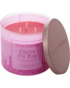 Juicy Couture Cherry On Top Candle - 14.5 oz Indulge in Sweet Luxury