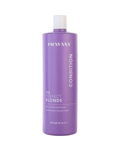 Pravana The Perfect Blonde Purple Toning Conditioner - 33.8 oz - Intense Toning, Brilliant Shine