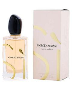 Armani Si Eau De Parfum 3.4 oz Refillable Spray for Women - Intense & Luxurious