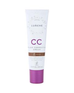 Lumene CC Color Correcting Cream #8 Rich (1 fl oz / 30 ml) - Flawless Complexion