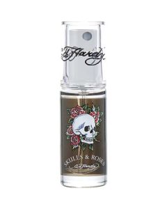Ed Hardy Skulls & Roses Mini EDT Spray - 0.25 oz (Unboxed) - For Men