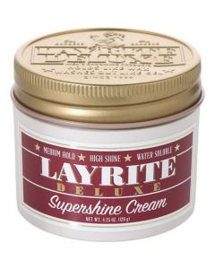 Layrite Supershine Cream: High Shine, Flexible Hold - 4.25 oz