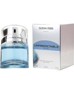 Glenn Perri Unpredictable 3.4 Oz EDT Spray for Men - Bold & Captivating