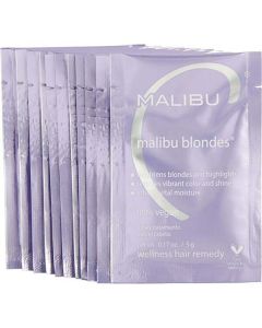 Malibu Blondes - 12 Pack - Gentle Blonde Brightening Treatment (0.17 Oz Each)