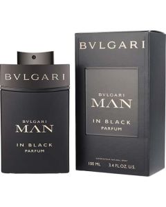 Bvlgari Man In Black Parfum - 3.4 oz - Intense, Smoky, Leather Scent