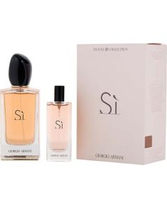 Armani Si Eau de Parfum Set - 3.4 Oz & 0.5 Oz Sprays - A Symphony of Scents