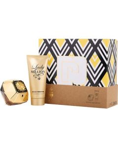 Paco Rabanne Lady Million Fabulous EDP Intense Spray 2.7oz & Body Lotion 3.4oz Set