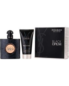 Black Opium: Eau De Parfum 1.6 Oz & Shimmering Body Lotion 1.7 Oz - Indulge Your Senses